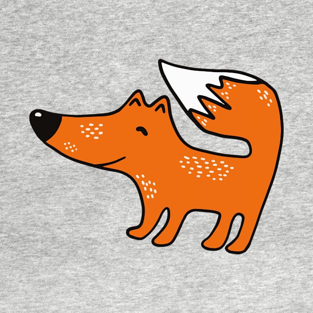 Cute fox illustration by bigmomentsdesign